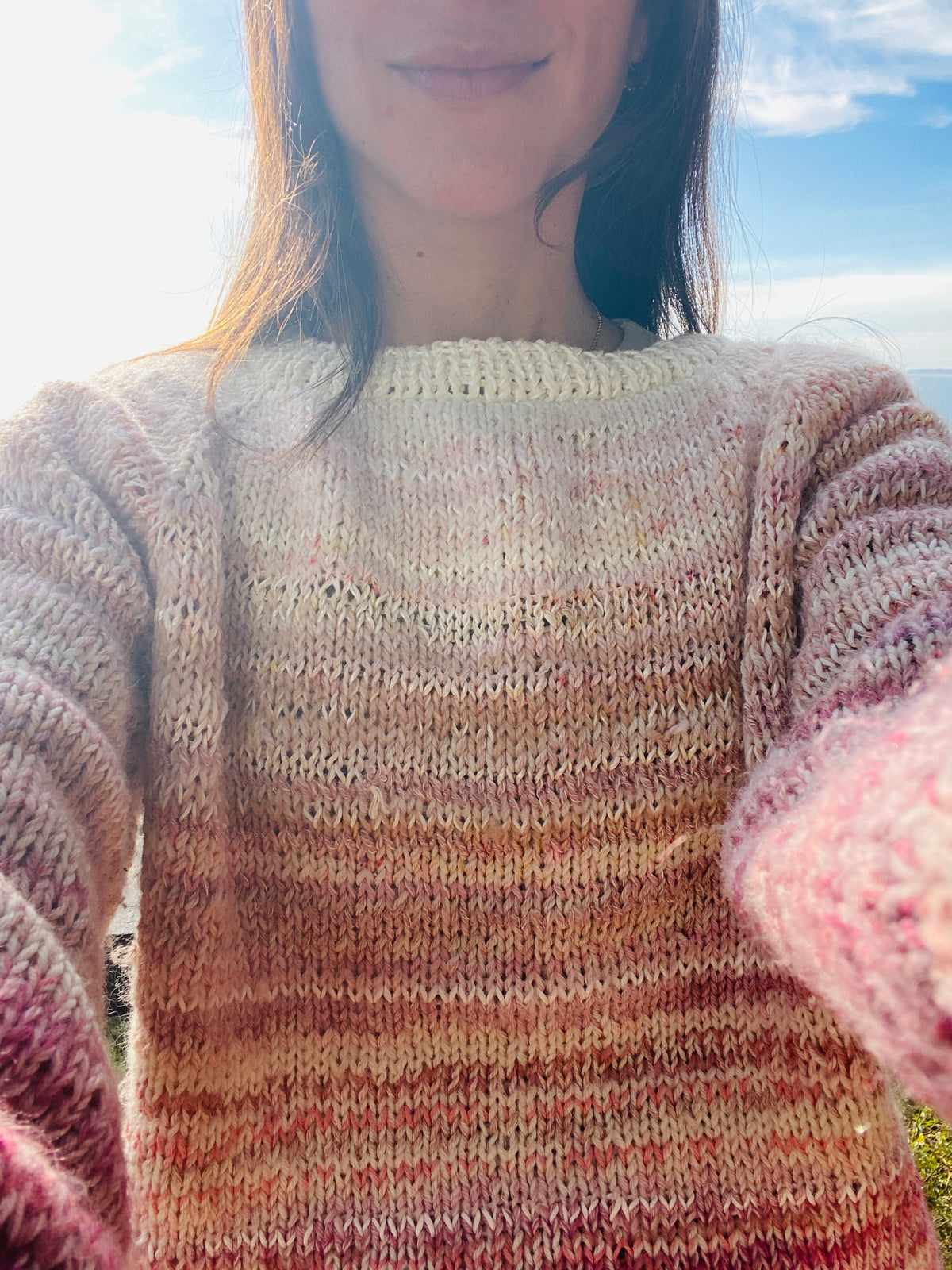 Fade Raglan Sweater 🌈 Patrón + 15 videos